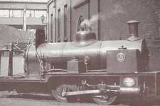 Narrow gauge locomotive No 5 – Click to enlarge