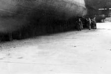 HMS Queen of Thanet in dry dock, Leith, June 1941
