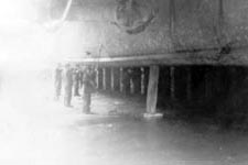 HMS Queen of Thanet in dry dock, Leith, June 1941