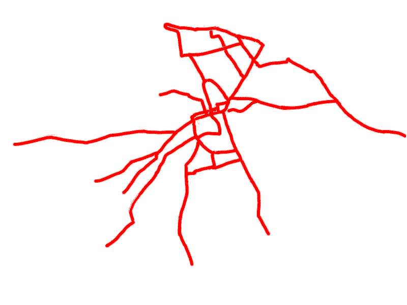 Edinburgh tram route map