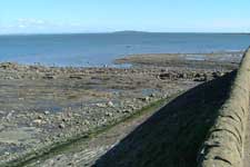 Wardie Bay, showing the shale beds – Click to enlarge