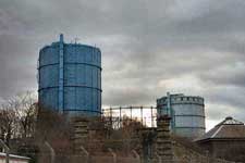 Granton Gas Works in the 1970s – Click to enlarge