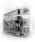Edinburgh tram at Granton Road